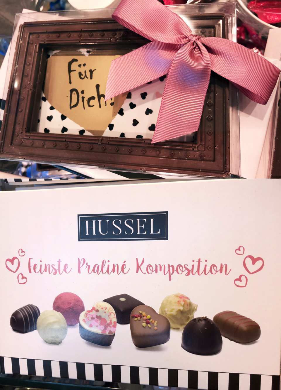 Liebe geht durch den Magen. Zum Beispiel mit diesen hübschen Muttertagsgeschenken von Hussel – Confiserie.