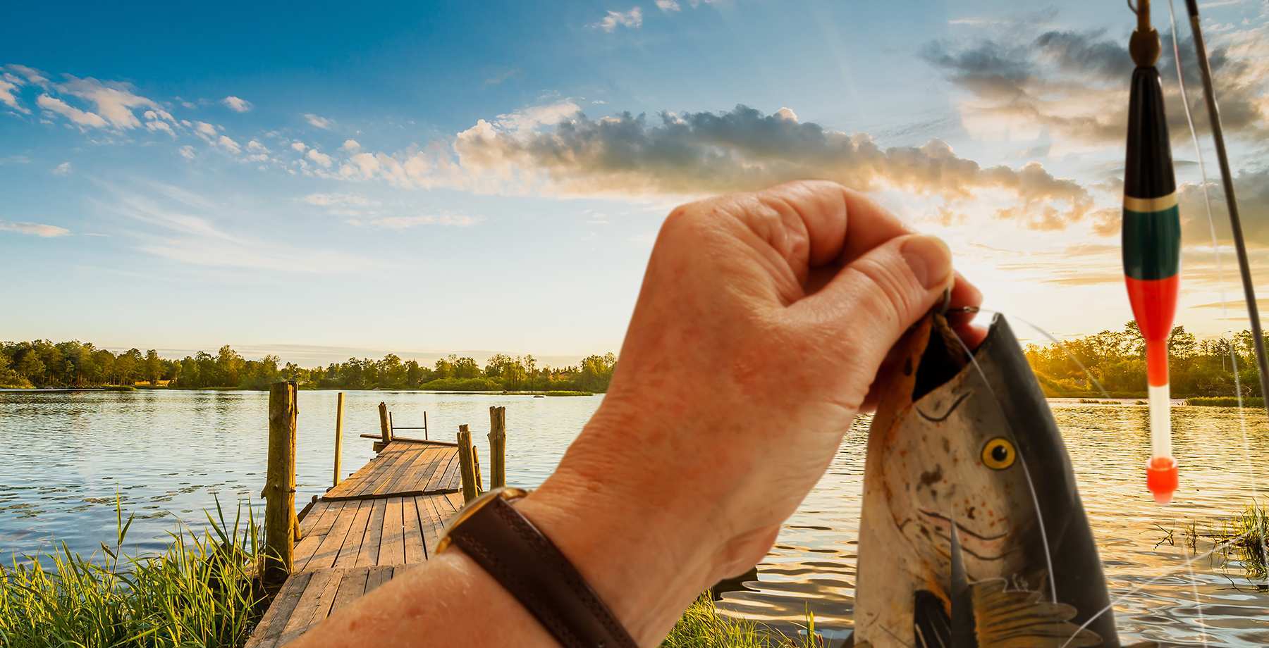 Unendliche Ruhe und wilde Natur – genau das schätzt Dietmar an seinem Lieblingshobby. 