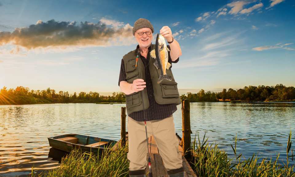 Unendliche Ruhe und wilde Natur – genau das schätzt Dietmar an seinem Lieblingshobby. 