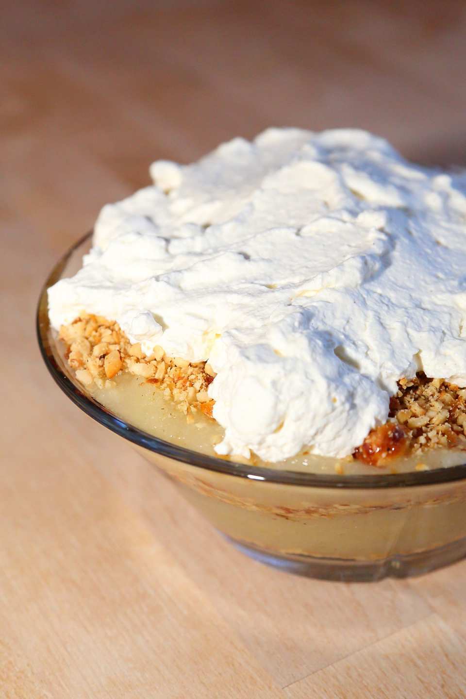 Skandinavisch gut, schnell gemacht und besonders lecker – der dänische Apfelkuchen im Glas.
